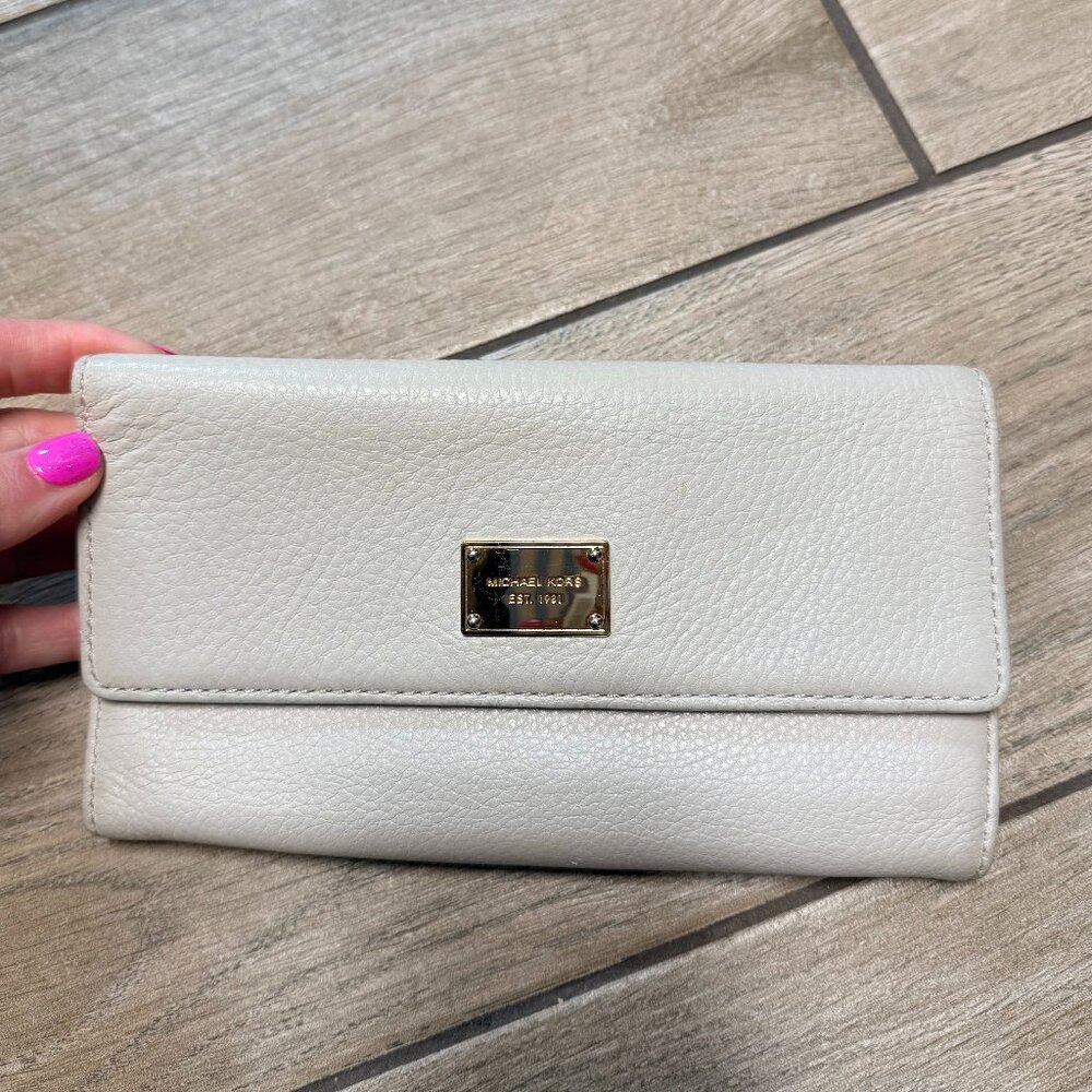 Michael Kors Checkbook style wallet